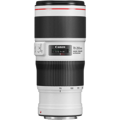 Canon EF 70-200mm f/4L IS II USM Lens with hood and case