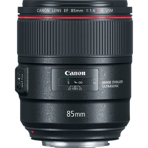 Canon EF 85mm f/1.4L IS USM weather-resistant L-series lens