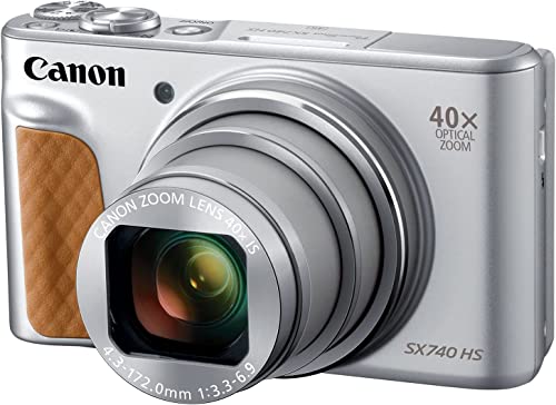 Canon PowerShot SX740 HS Digital Camera (Silver)