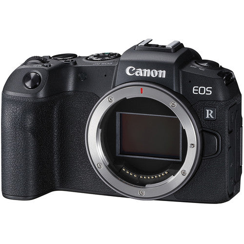Canon full-frame mirrorless camera front view