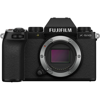 FUJIFILM X-S10 Camera black mirrorless body