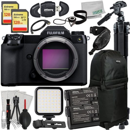 Fujifilm GFX 100S bundle with accessories