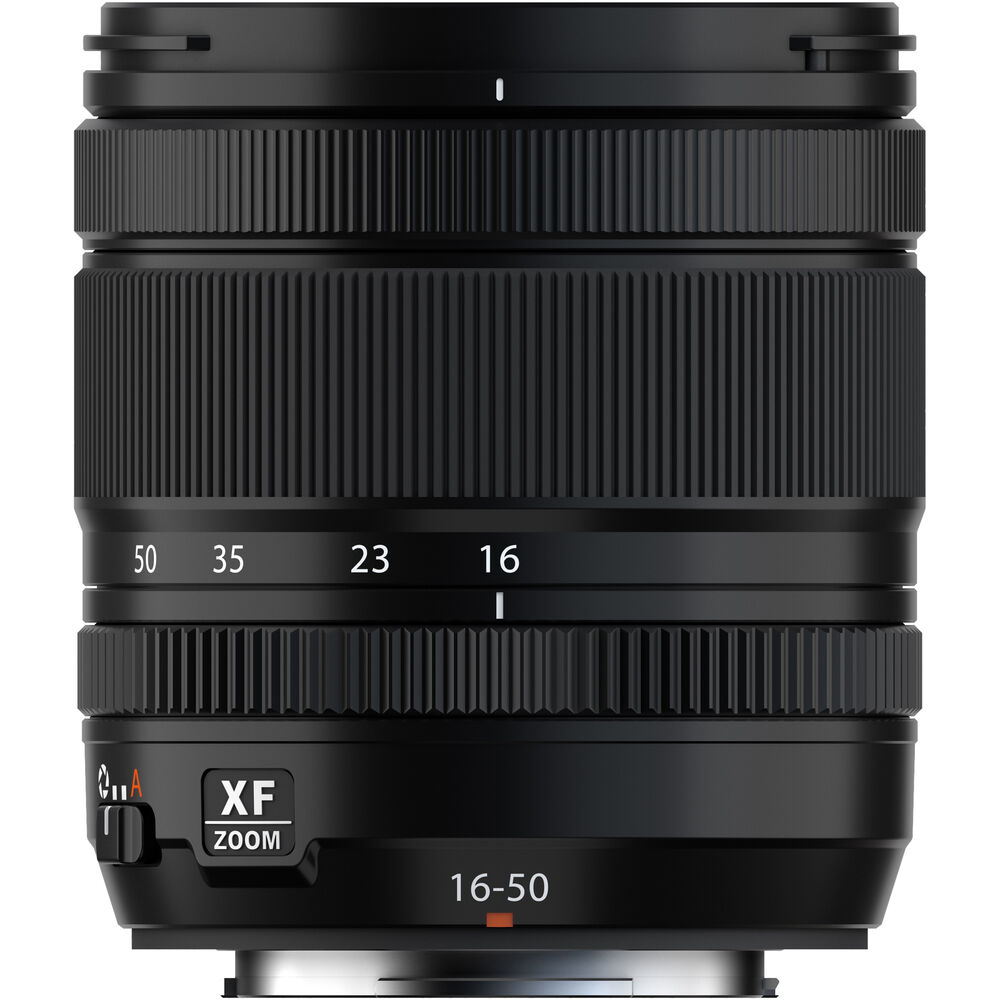 Fujifilm XF 16-50mm lens zoom ring and focus controls