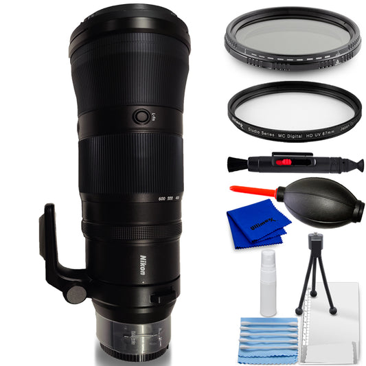 Nikon NIKKOR Z 180-600mm f/5.6-6.3 VR Lens (Nikon Z) Bundle