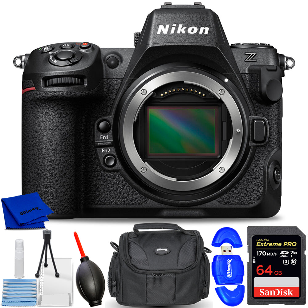 Nikon Z8 camera bundle front view