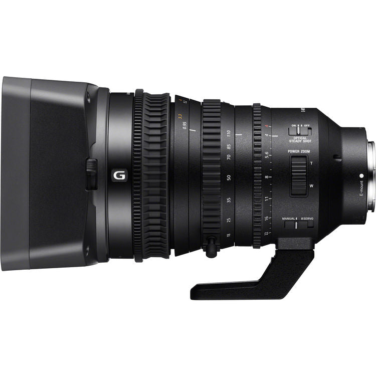 Sony 18-110mm G OSS Lens side profile