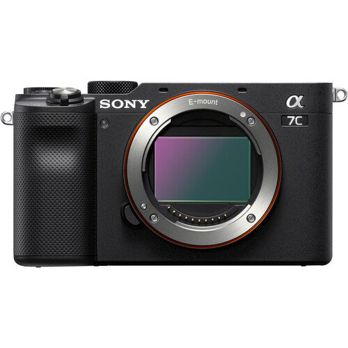 Sony Alpha a7C Mirrorless Digital Camera Body Only black full-frame camera