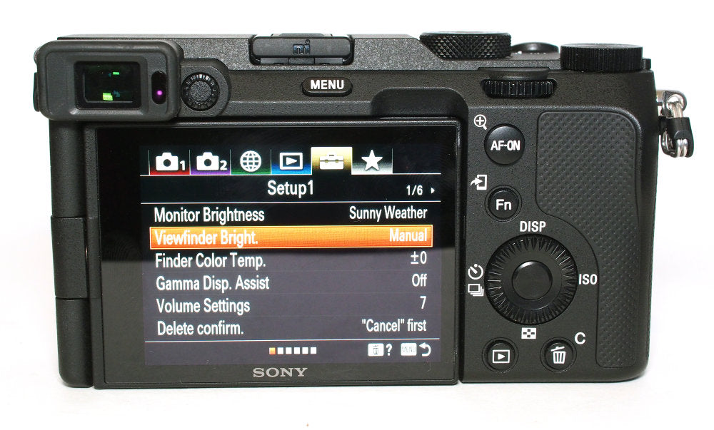 Sony Alpha a7C compact full-frame camera with vari-angle touchscreen