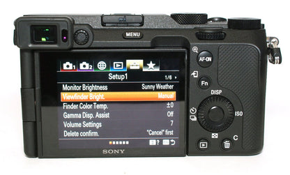 Sony Alpha a7C compact full-frame camera with vari-angle touchscreen