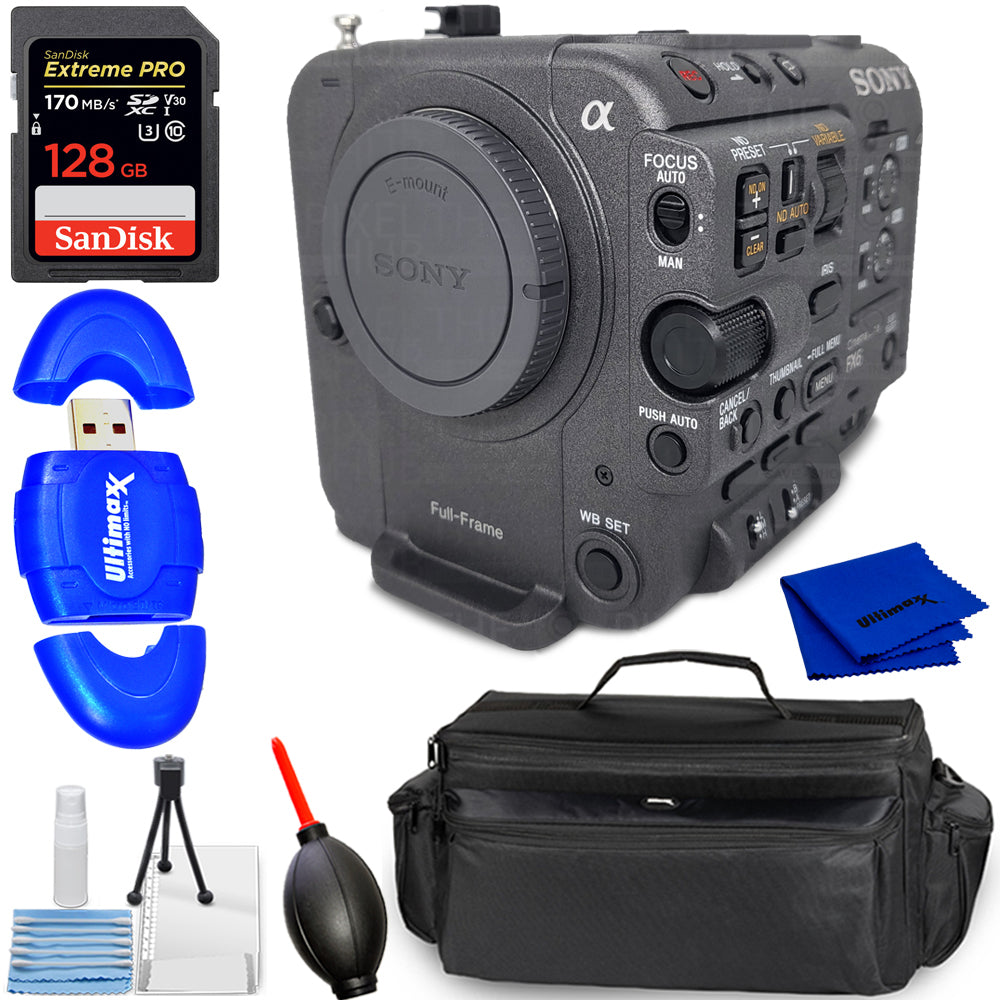 Sony FX6 cinema camera front view