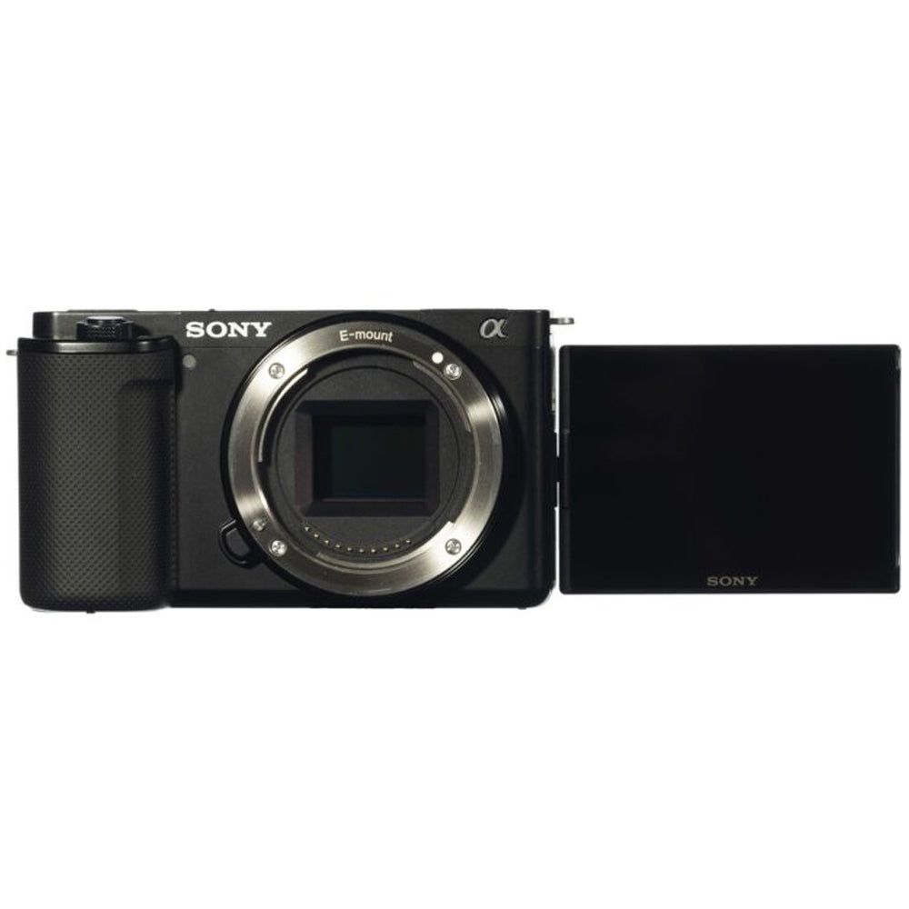 Sony ZV-E10 APS-C mirrorless camera with flip screen