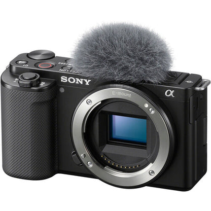 Sony ZV-E10 Mirrorless Camera Body Only black for vlogging