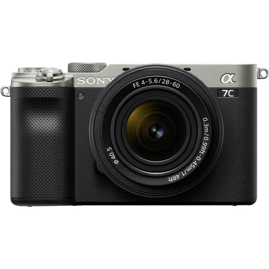 Sony a7C mirrorless camera with 28-60mm lens