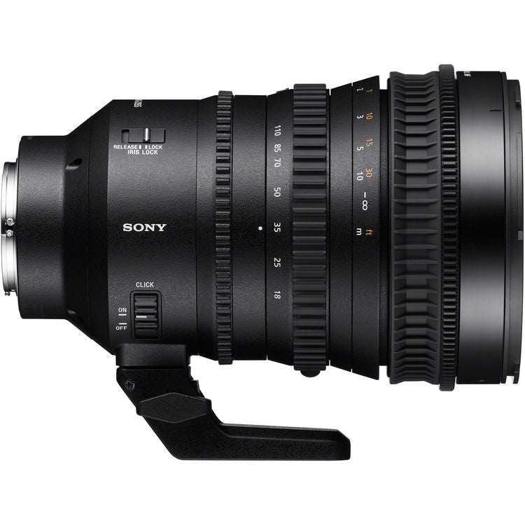 Sony servo zoom lens for filmmaking