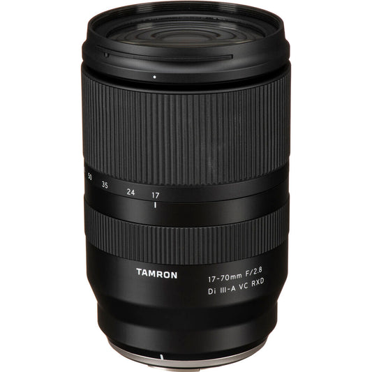 Tamron 17-70mm f2.8 Di III-A lens Fujifilm X front view