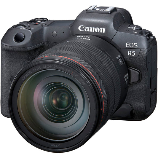 Canon EOS R5 Mirrorless Camera with 24-105mm Lens