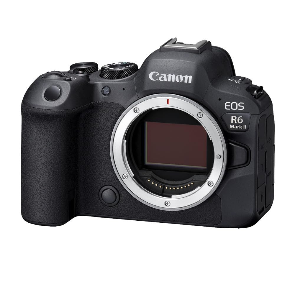 canon eos r6 ii with rf 28 70mm lens attached