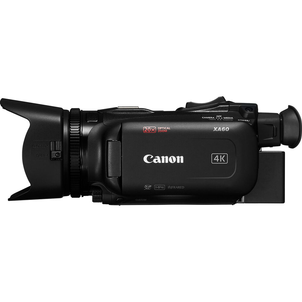 Canon XA60 4K camcorder with 20x optical zoom